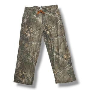 Realtree AP Camo Lightweight Pajama Lounge Pants Men's L Drawstring Sleepwear